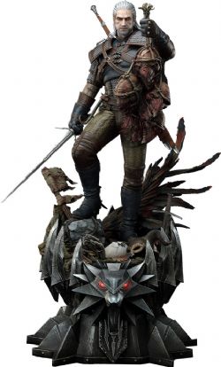 THE WITCHER -  GERALT OF RIVIA STATUE - 1/3 SCALE - THE WITCHER 3: WILD HUNT -  PRIME 1 STUDIO