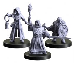 THE WITCHER: RPG -  CLASSES 3 DOCTOR/PRIEST/MAN-AT-ARMS (ENGLISH) -  RPG MINIATURES