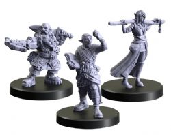 THE WITCHER: RPG -  CLASSES 5 CRIMINAL/DOCTOR/MAGE (ENGLISH) -  RPG MINIATURES