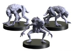 THE WITCHER: RPG -  NECROPHAGES 3 GRAVE HAG BLISTER (ENGLISH) -  RPG MINIATURES