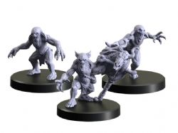 THE WITCHER: RPG -  OGRYDS 3 NEKKER WARRIORS BLISTER (ENGLISH) -  RPG MINIATURES