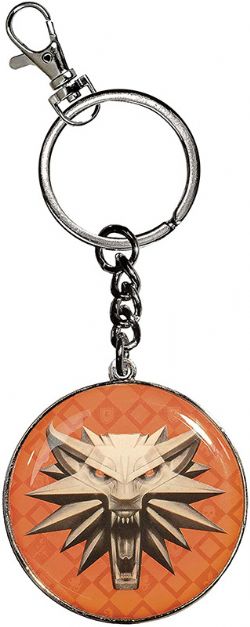 THE WITCHER -  SCHOOL OF THE WOLF KEYCHAIN
