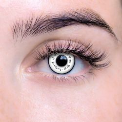 THEATRICAL CONTACT LENSES -  BYAKUGAN - WHITE (90 DAYS) 09.055