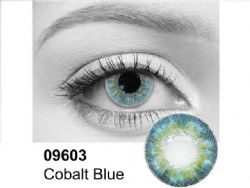 THEATRICAL CONTACT LENSES -  COBALT BLUE (90 DAYS) 09.603
