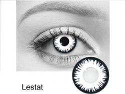 THEATRICAL CONTACT LENSES -  LESTAT - BLACK AND WHITE (90 DAYS) 09.108