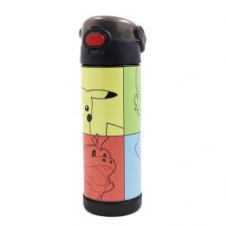 THERMOS -  BOTTLE OF PIKACHU AND STARTERS  (16OZ)