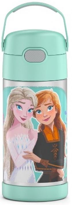 THERMOS -  BOTTLE WITH PUSH BUTTON 12OZ -  FROZEN
