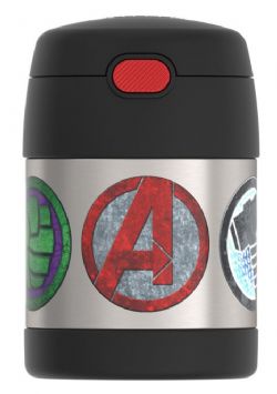 THERMOS -  FOOD CONTAINER WITH PUSH BUTTON 10OZ -  AVENGERS