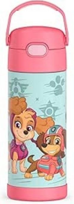 THERMOS -  PAT PATROL BOTTLE WITH PUSH BUTTON (14OZ)