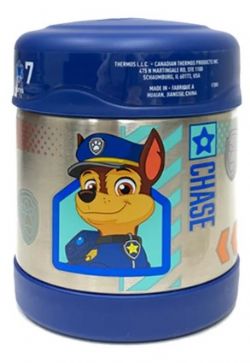 THERMOS -  PAW PATROL FOOD CONTAINER WITH PUSH BUTTON (10OZ)