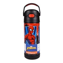 THERMOS -  SPIDER-MAN BOTTLE WITH PUSH BUTTON (14OZ)