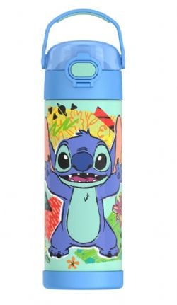 THERMOS -  STITCH BOTTLE WITH PUSH BUTTON (16OZ)