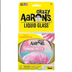 THINKING PUTTY -  ROSE LAGOON -  LIQUID GLASS