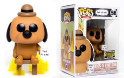 THIS IS FINE -  POP! VINYL FIGURE OF THIS IS FINE (PIRATE) (4 INCH) 56