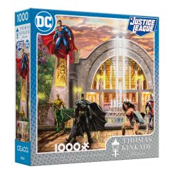 THOMAS KINKADE -  HALL OF JUSTICE (1000 PIECES) -  JUSTICE LEAGUE