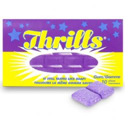 THRILLS -  SOAP CHEWING GUM - 10 PIECES