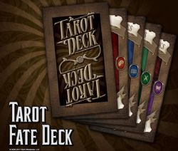 THROUGH THE BREACH -  TAROT FATE DECK -  CARDS ACCESSORY