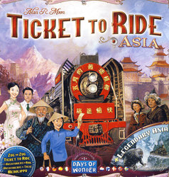 TICKET TO RIDE -  ASIA + LEGENDARY ASIA (MULTILINGUAL)