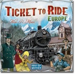 TICKET TO RIDE -  EUROPE (ENGLISH)