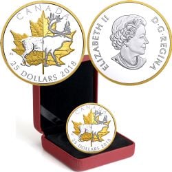 TIMELESS ICONS -  CARIBOU -  2018 CANADIAN COINS 02