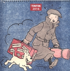 TINTIN -  2016 CALENDAR (12 MONTHS)