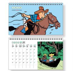 TINTIN -  2026 DESK CALENDAR