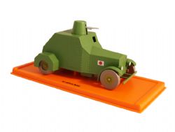 TINTIN -  ARMORED CAR SCALE MODEL FROM 