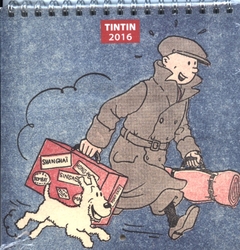 TINTIN -  CALENDAR DESK 2016 - RARE TO FIND -