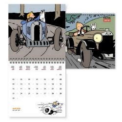 TINTIN -  CALENDAR DESK 2018 - RARE TO FIND -