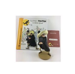TINTIN -  CAPORAL DIAZ FIGURE + BOOKLET + PASSPORT (4.5