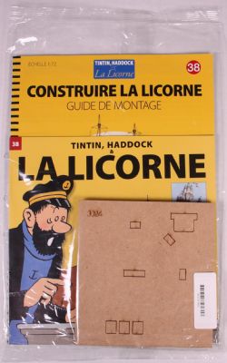 TINTIN -  CONSTRUIRE LA LICORNE GUIDE DE MONTAGE 38