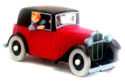 TINTIN -  COUPE SPIDER SCALE MODEL FROM 