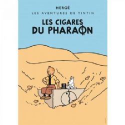 TINTIN -  COUVERTURE CIGARES (FR) - POST CARD