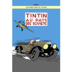 TINTIN -  COUVERTURE SOVIETS (FR) - POST CARD