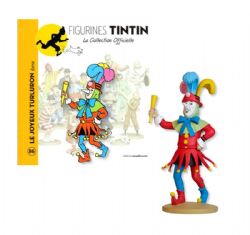 TINTIN -  DANCING TURLURON FIGURE + BOOKLET + PASSPORT (4.5