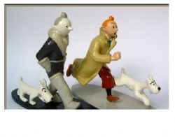 TINTIN -  DOUBLE BOX TINTIN ALLOY FIGURE WITH CERTIFICATE 306 (2