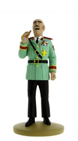 TINTIN -  GENERAL TAPIOCA FIGURE (4.5