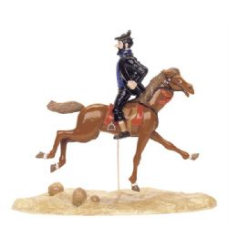 TINTIN -  HADDOCK HORSE ALLOY FIGURE WITH CERTIFICATE