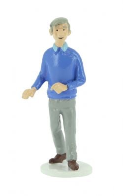 TINTIN -  HERGÉ ALLOY FIGURE WITH CERTIFICATE (2