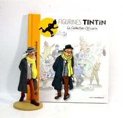TINTIN -  LASZLO CARREIDAS DÉAMBULE FIGURE + BOOKLET + PASSPORT (4.5