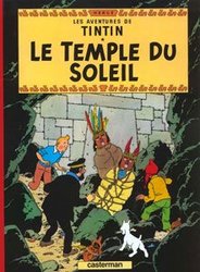 TINTIN -  LE TEMPLE DU SOLEIL (FRENCH V.) -  LES AVENTURES DE TINTIN 14