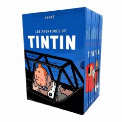 TINTIN -  LES AVENTURES DE TINTIN INTÉGRALE (COFFRET EN 8 VOLUMES - LA COLLECTION COMPLÈTE) (2019 EDITION) (FRENCH V.)