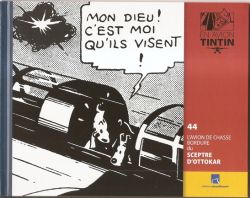 TINTIN -  LIVRET L'AVION DE CHASSE BORDURE DANS 