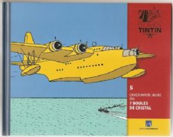 TINTIN -  LIVRET L'HYDRAVION JAUNE DANS 