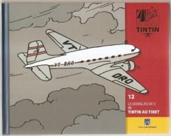 TINTIN -  LIVRET LE DOUGLAS DC-3 DANS 