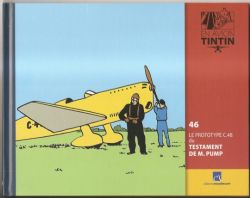 TINTIN -  LIVRET LE PROTOTYPE C.48 DANS 