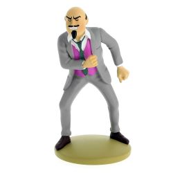 TINTIN -  MÜLLER INCENDIAIRE RESINE STATUE (5 IN)
