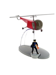 TINTIN -  RED HELICOPTER IN 