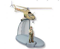 TINTIN -  SAN THEODOROS HELICOPTER FROM 