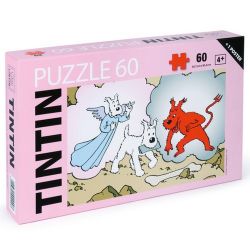TINTIN -  SNOWY ANGEL AND DEMON (60 PIECES)